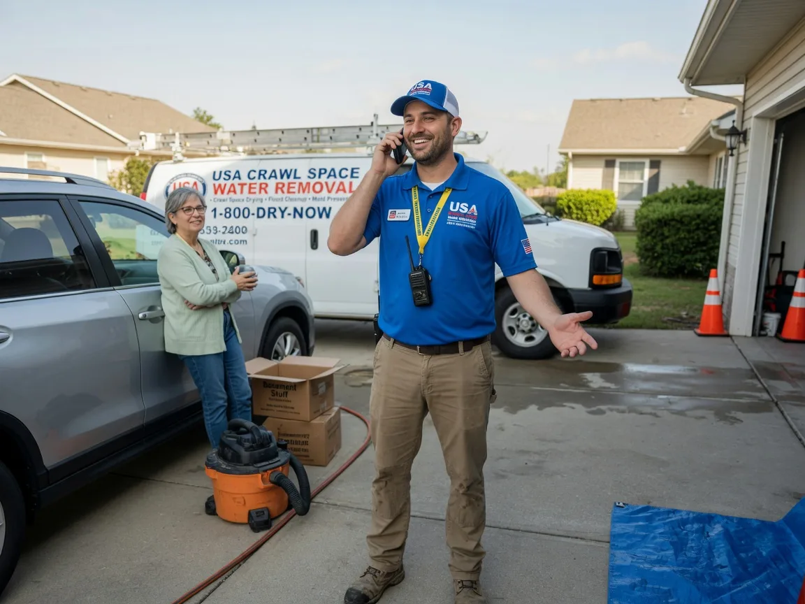 Crawl Space Water Removal Moore, TX FAQs